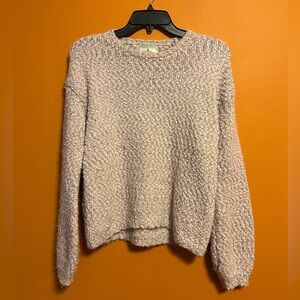 Blush pink sweater XS